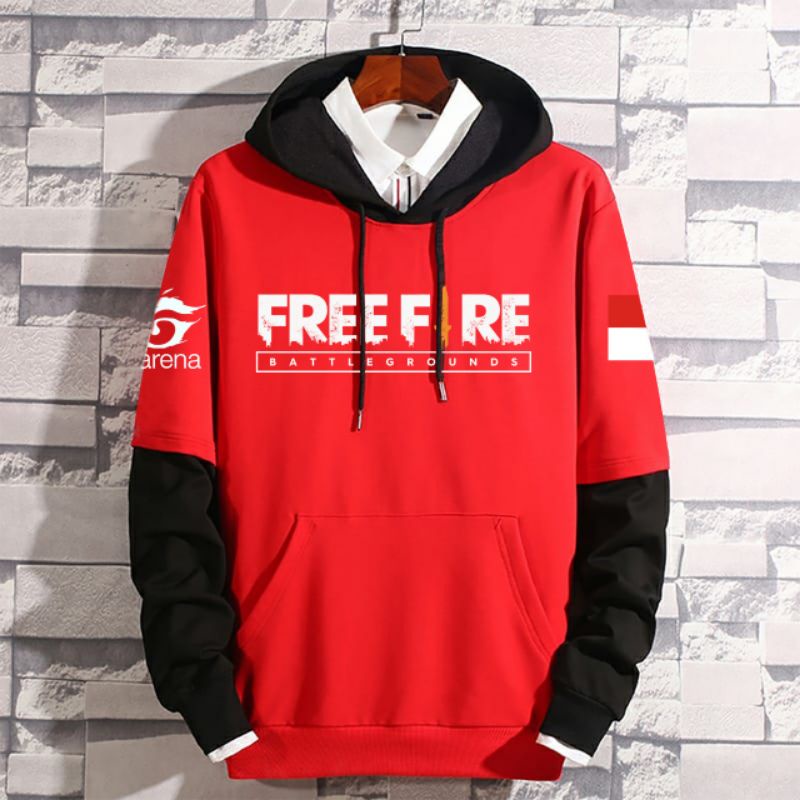 COD//DS//SWEATER HODDIE FREEFIRE (M-L)