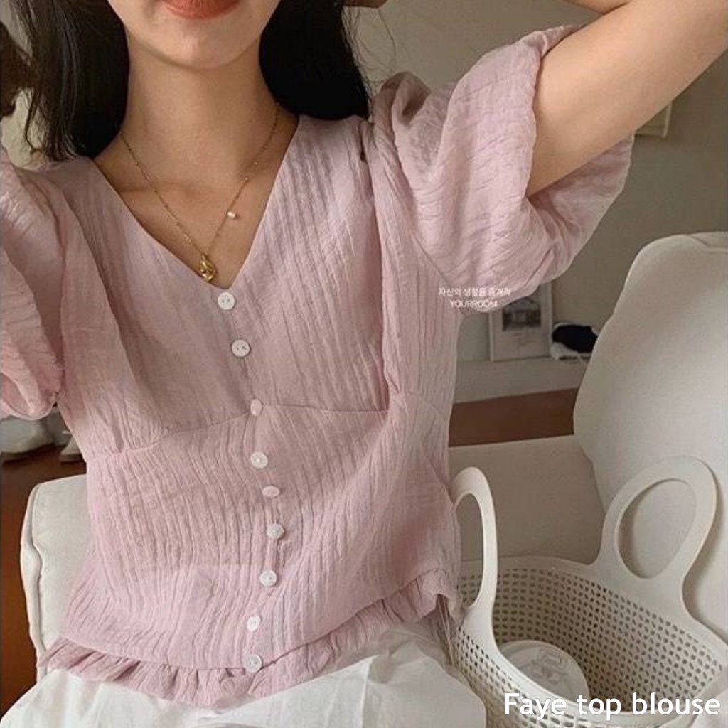 Faye top blouse - Thejanclothes