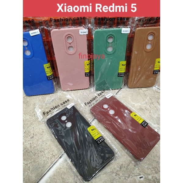 Softcase Xiaomi Redmi 5 Silikon Casing Selicon Case Macaron Pelindung Pro Camera