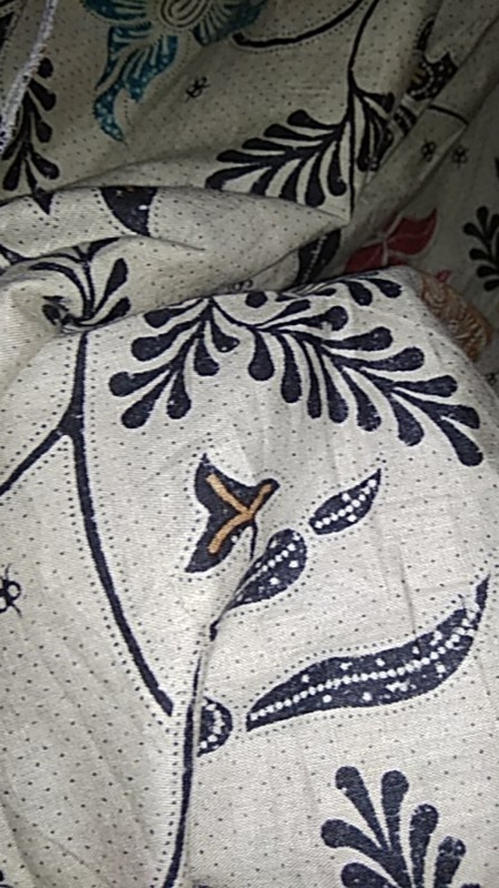 Gamis Batik (cod) Manggar Gamis Batik Pesta Model Terbaru