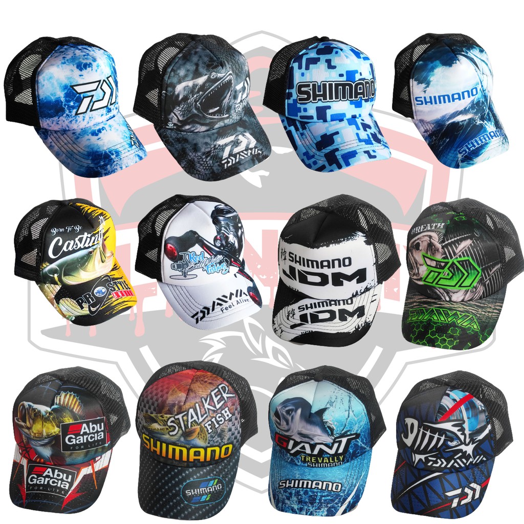 TRUCKER CAP : TOPI PRIA - TOPI PRIA JARING PRINTING - TOPI MANCING - MANCING EDITION