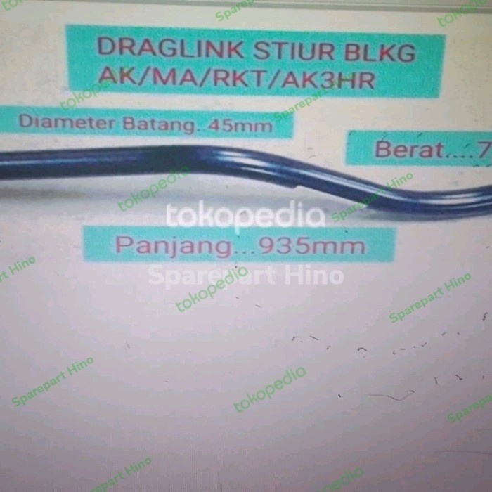 Draglink Hino Rkt Model Lengkung Dan Lurus #98