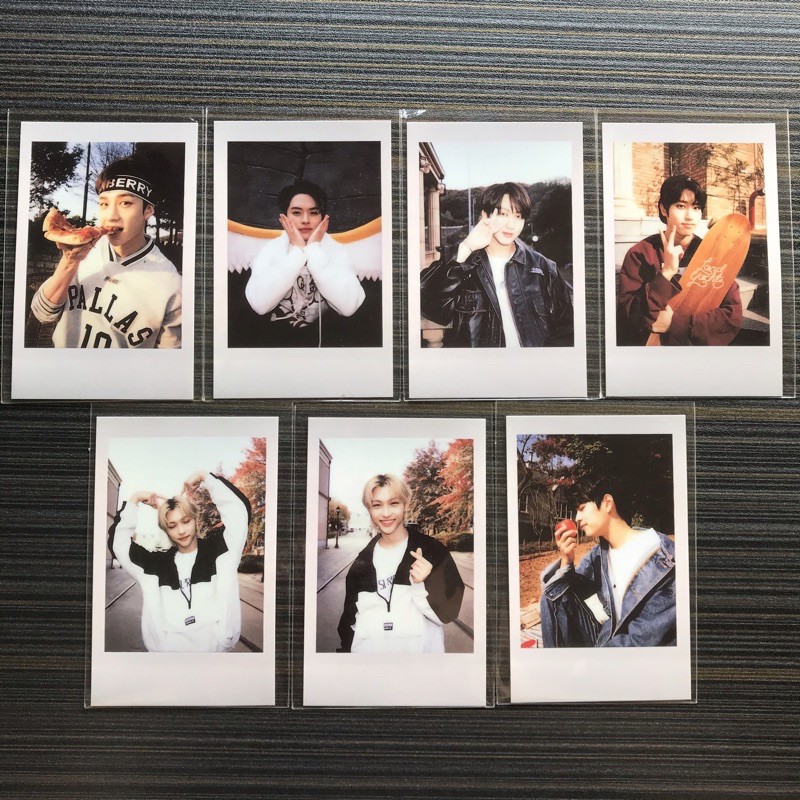 Stray Kids Chan Lee Know Changbin Han Felix Seungmin - UNLOCK GO LIVE IN LIFE Polaroid POB Pola