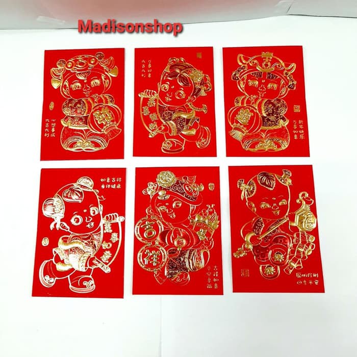 

Angpao Anak 6316 Ampao Imlek Merah Murah Amplop Uang Kado Sincia Sale ~ aom29