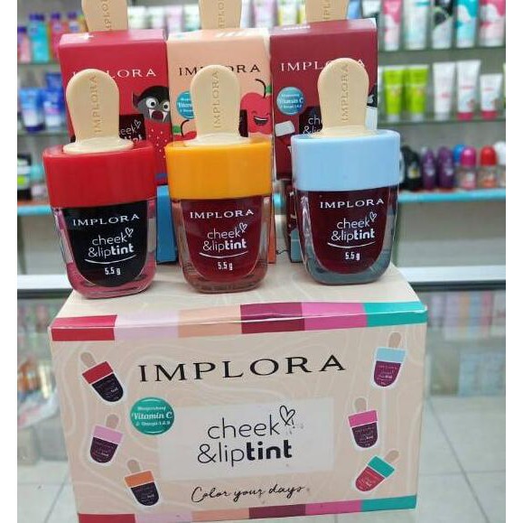 IMPLORA - GROSIR LIP TINT  \ LIP TINT IMPLORA LUSINAN❤ BELIA ❤
