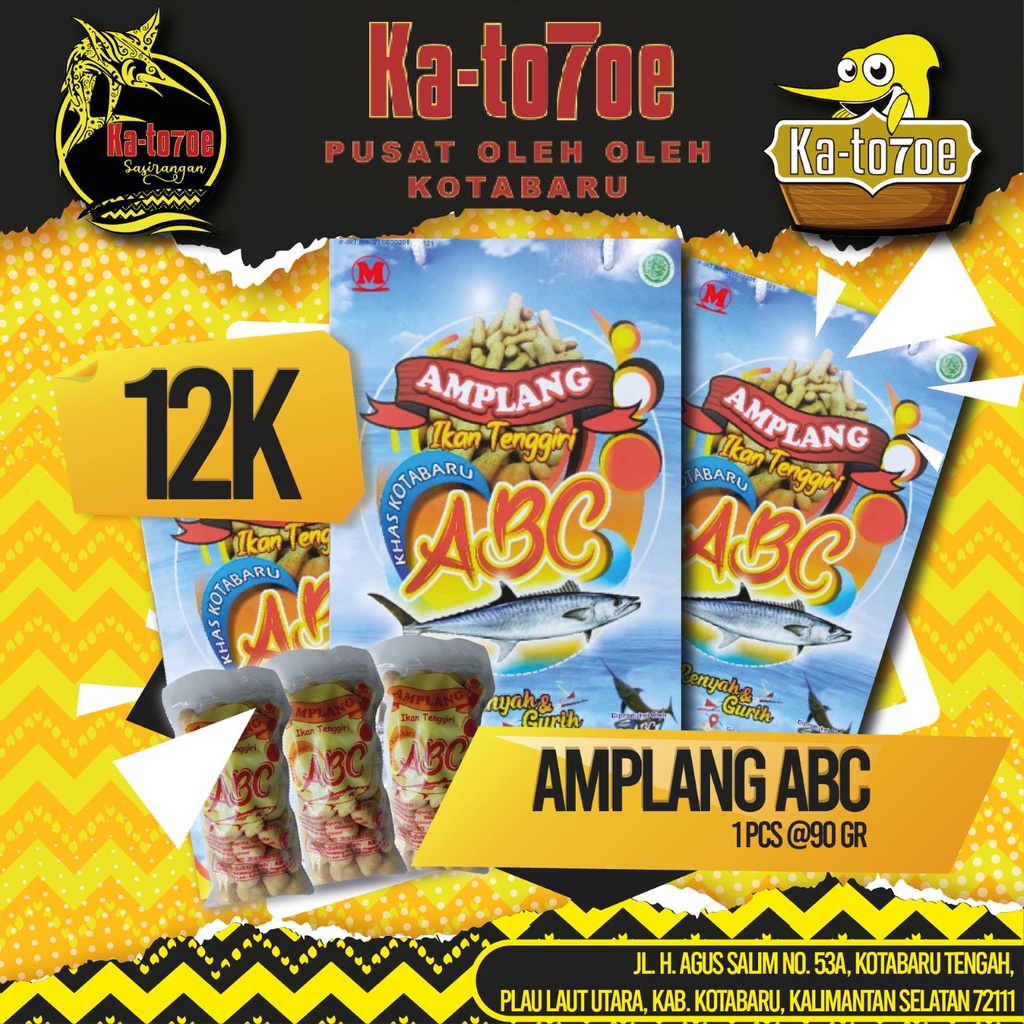 

Amplang Ikan Tenggiri ABC