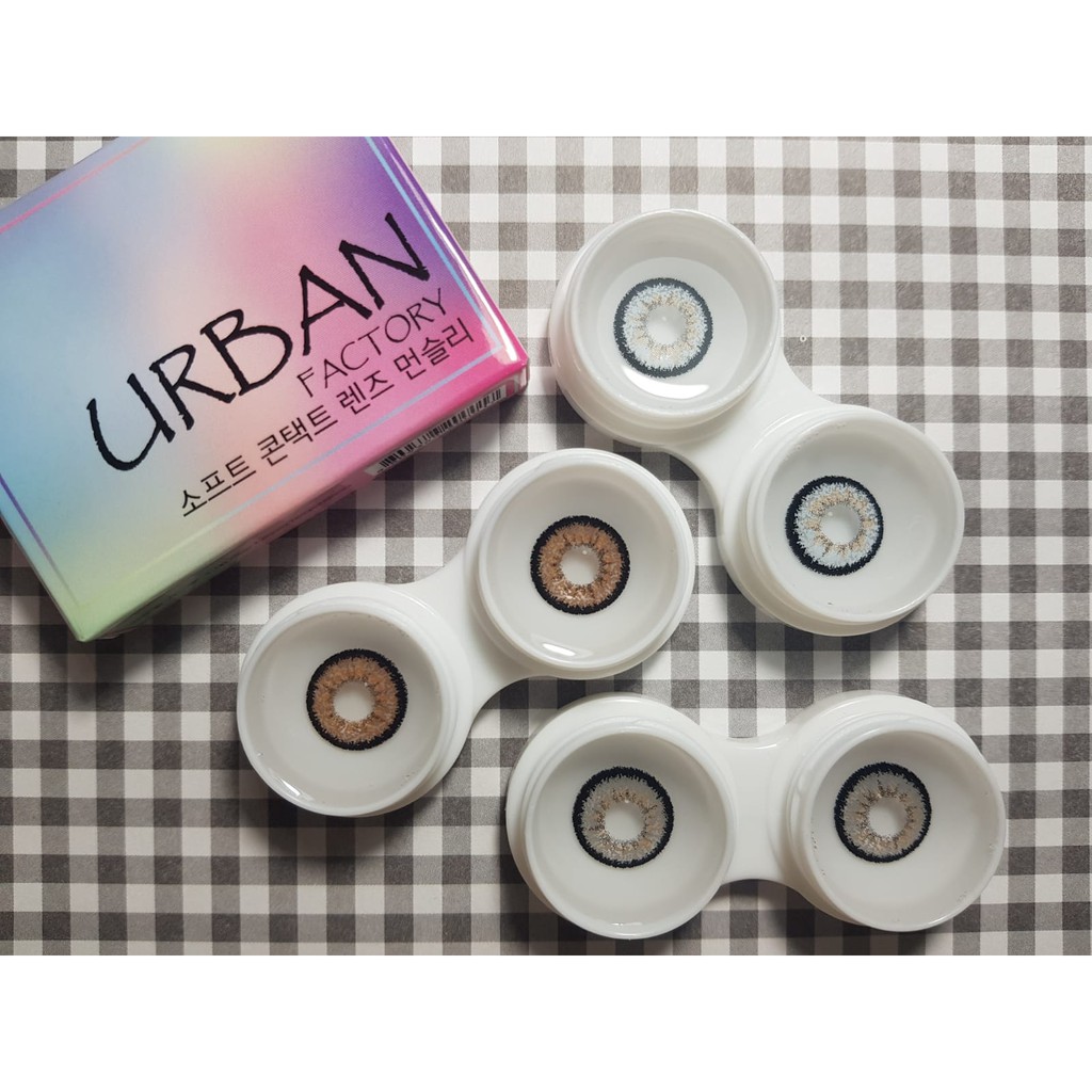 SOFTLENS MINUS MAKI 14.5mm (-4.00 sd -10.00) BY URBAN FACTORY GRATIS TEMPAT SOFLEN