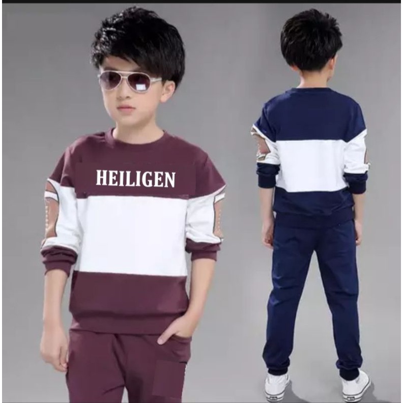 Setelan Anak Murah Baju Anak Laki laki  Setelan HEILIGEN Usia 1-12 Thn