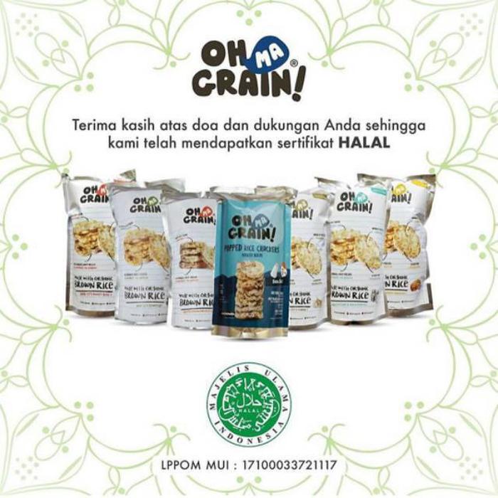 OH MA GRAIN KERIPIK BERAS 50GR