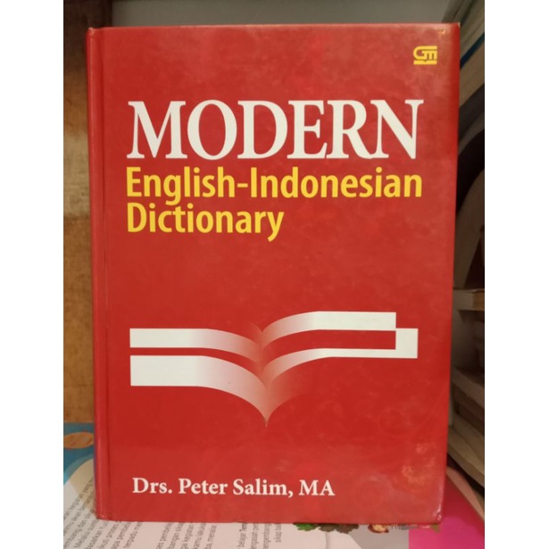 MODERN English-Indonesian Dictionary.By Peter Salim,ORIGINAL