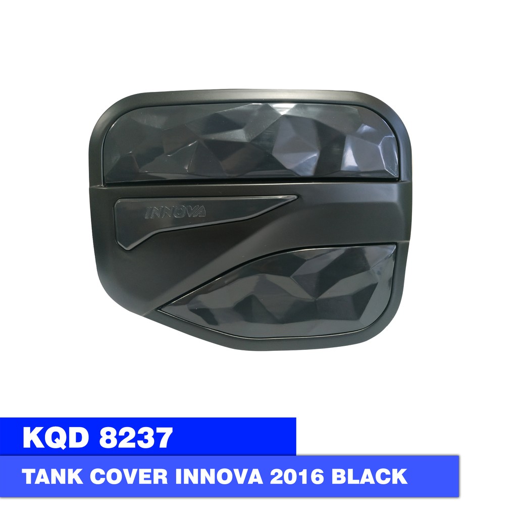 TANK COVER MODEL SPORTY TOYOTA INNOVA 2016 BLACK / CHROME LW 8237