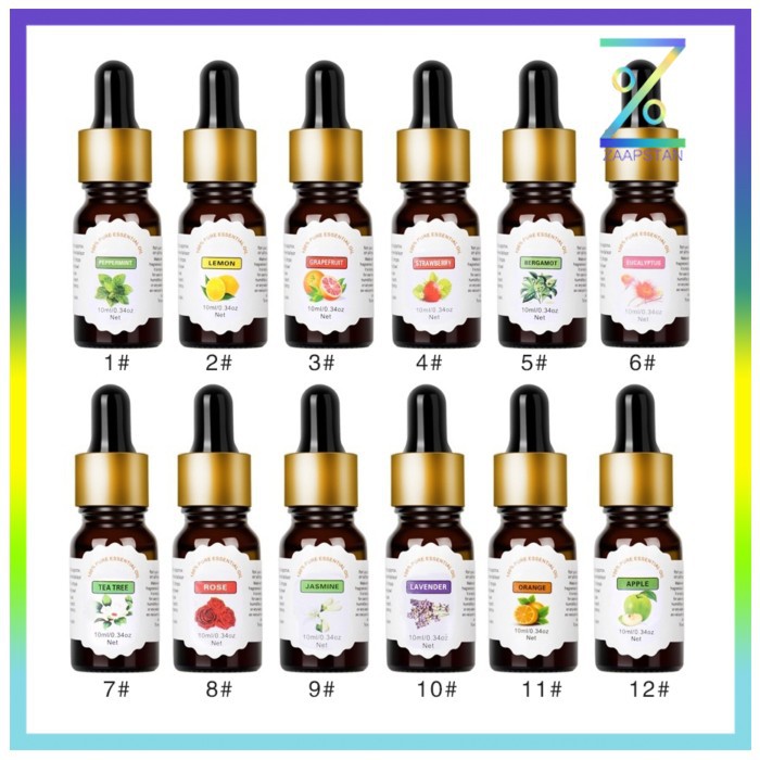 Firstsun Water Soluble Pure Essential Oils 10ml Jasmine - TSLM2