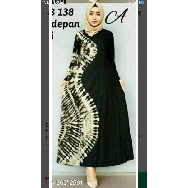 Gamis twill pekalongan