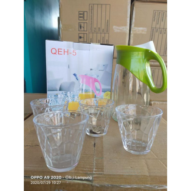 Teko set glassware
