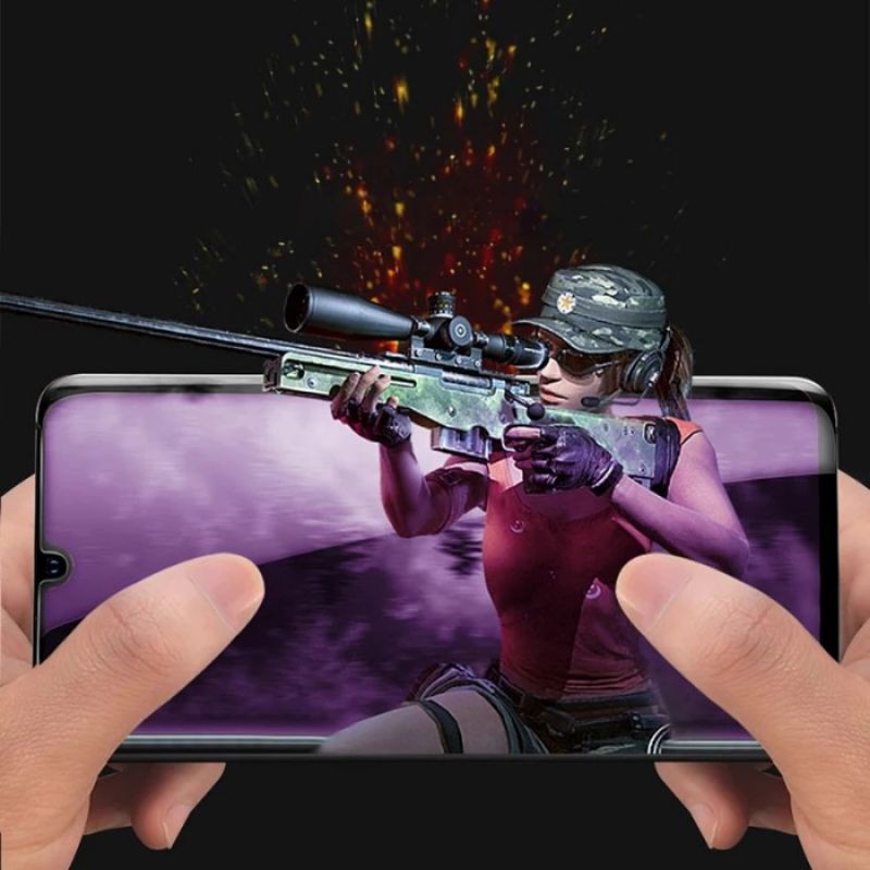 2in1- TG Anti Gores Anti Blue Light Redmi 9A -Tempered Glass Anti Radiasi Xiaomi Redmi 9A full Layar