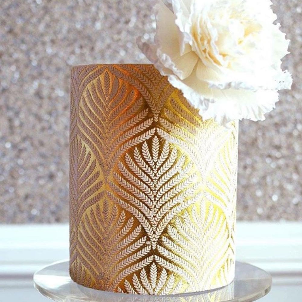 

Stencil Cake Motif 1