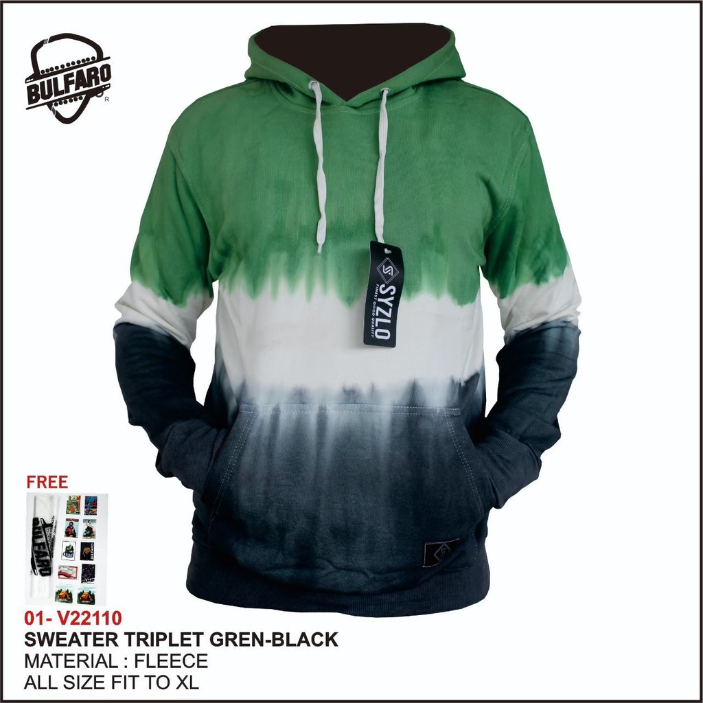 SWEATER HOODIE FLEECE | SWEATER HOODIE TRPLET | SWEATER PRIA KEREN | JAKET CEWE SIMPLE