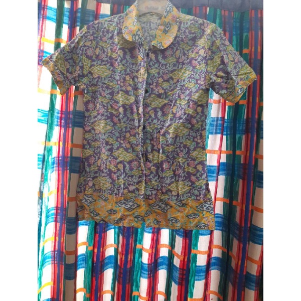 kemeja wanita batik Trusmi cirebon no minus