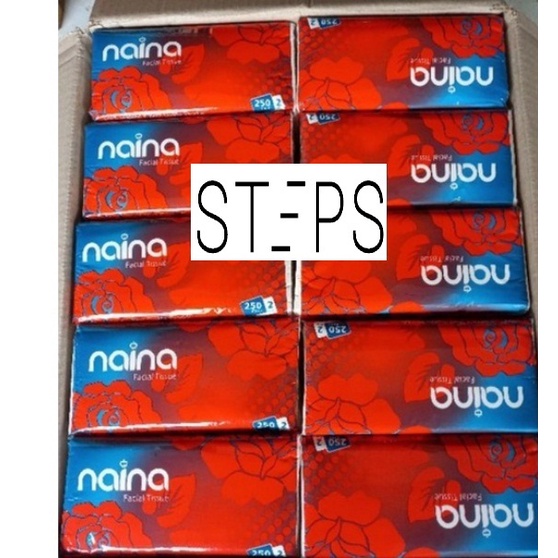 NAINA FACIAL TISSUE/ tisu wajah naina 250's X 2ply