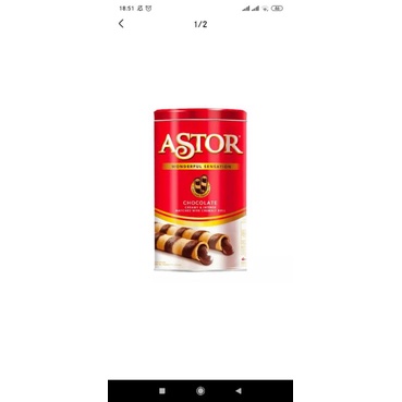 

ASTOR Double Chocolate Kaleng 330g