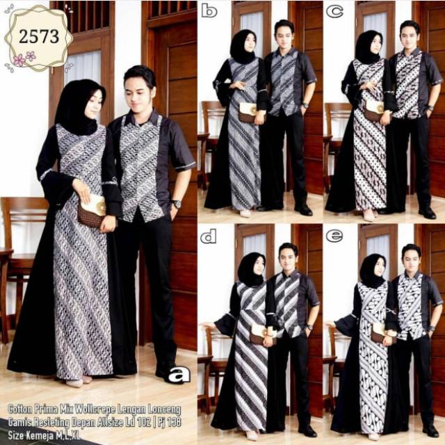 GROSIR BATIK COUPLE MONOKROM, MONOCHROME