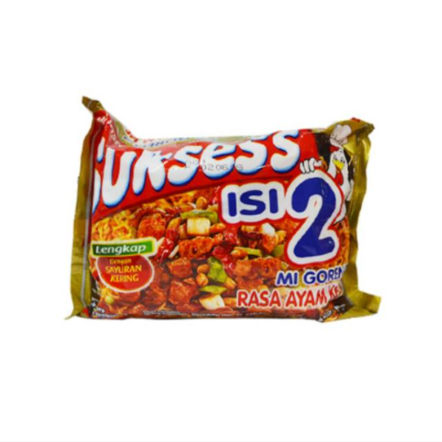 

MIE SUKSES Goreng Isi 2 Ayam Kecap Kremes 130 gram - Mi Instan