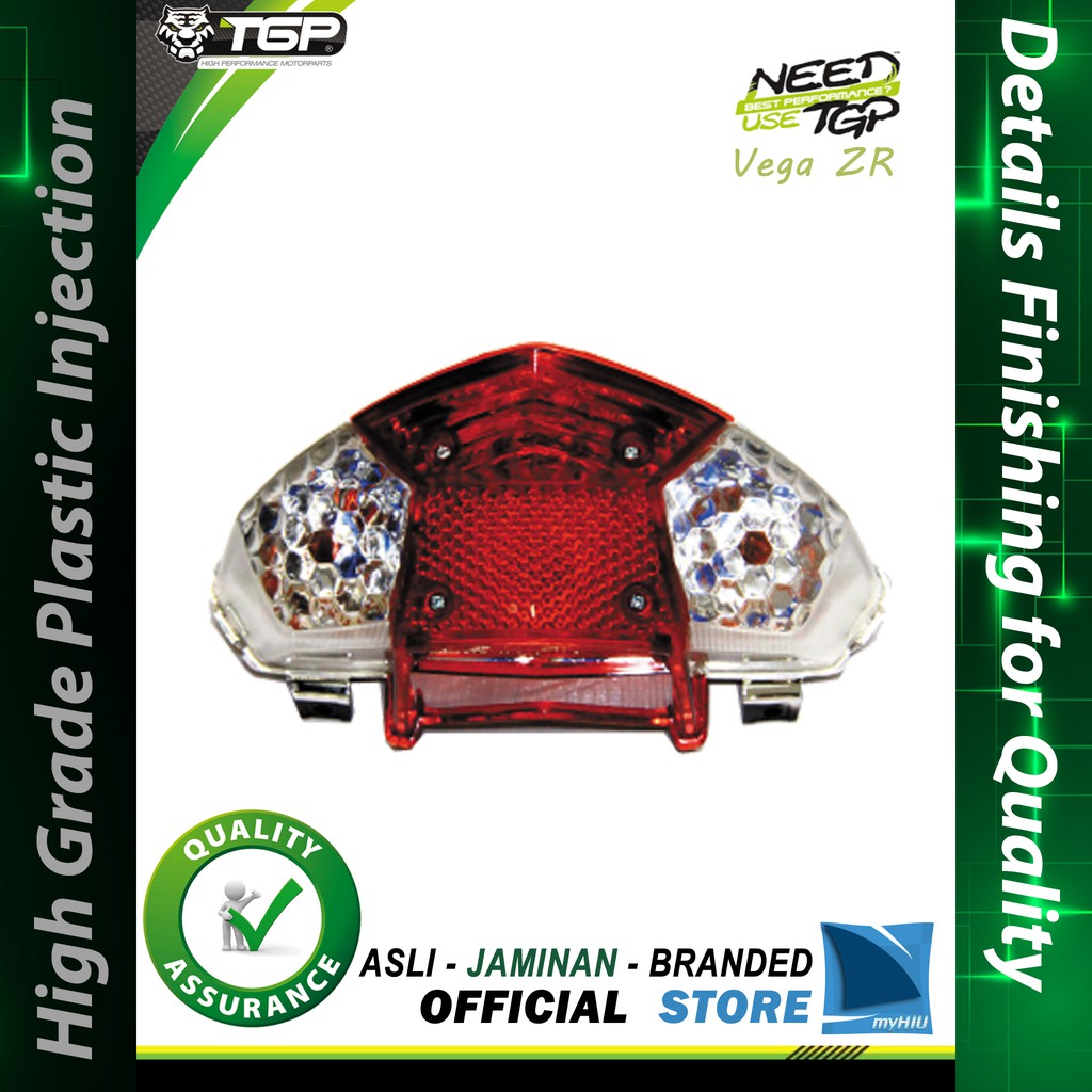 Lampu Belakang / Stop Yamaha Vega ZR KOMPLIT - Rear Lamp Assy TGP