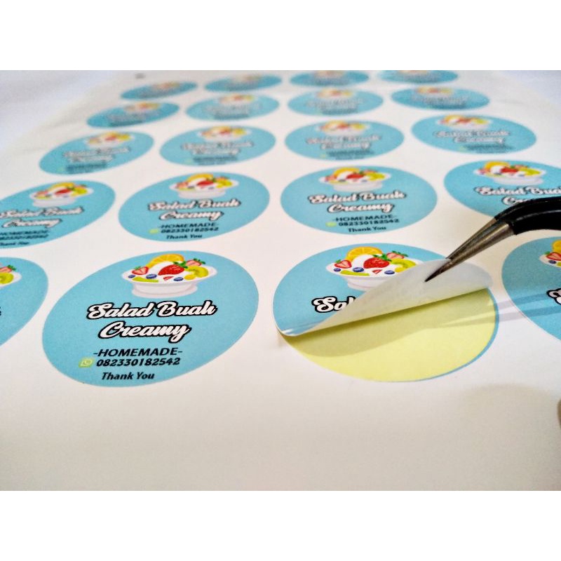 

Sticker Glossy Sticker Chromo Stiker Kromo Sticker Label Stiker Label Sticker Murah