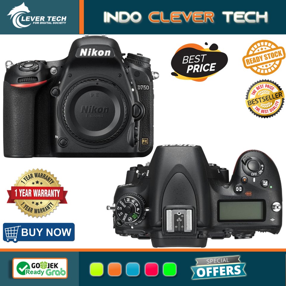 Nikon D750 Body Only (Built-in WIFI)