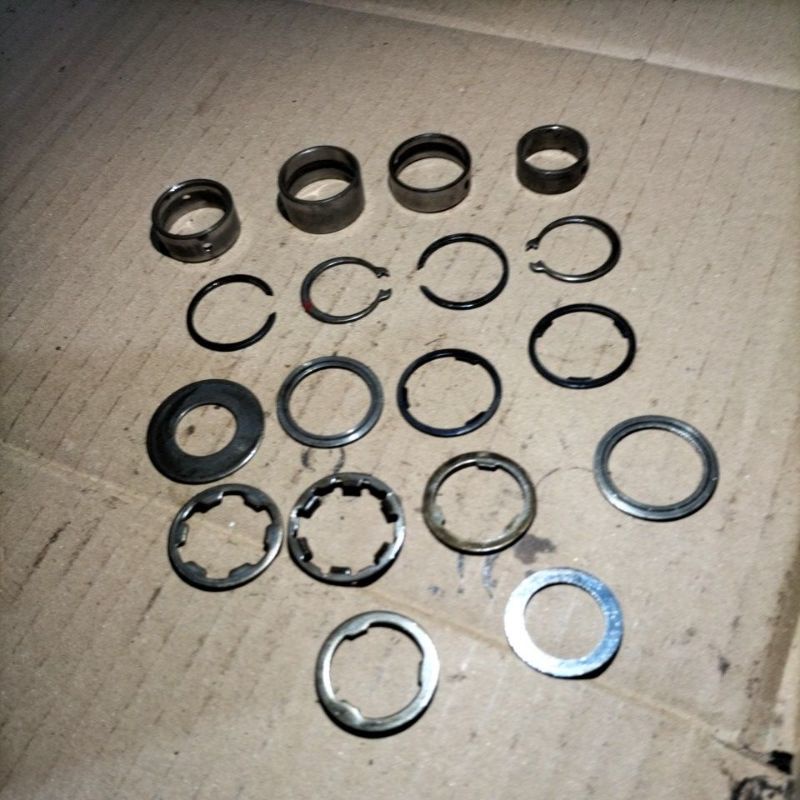 Ring set transmisi Tiger Revo Megapro original copotan Reso rasio tranmisi tirev tilam 2000 tilas or