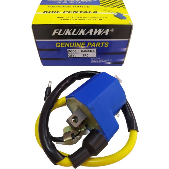 COIL KOIL PENYALA STANDAR RACING KHARISMA, SUPRA X125, KIRANA ORIGINAL FUKUKAWA GENUINE PARTS