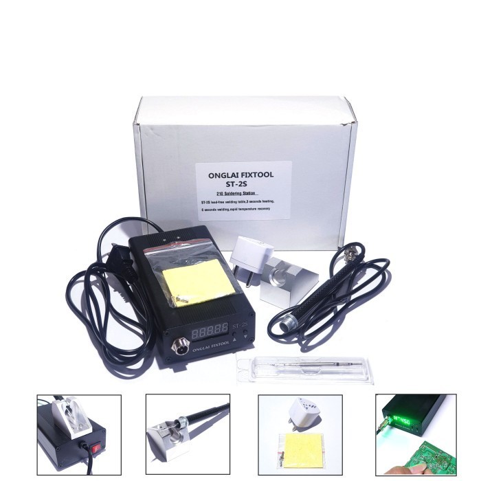Onglai Fixtool Solder Station - Soldering Iron St-2s (C210) Original