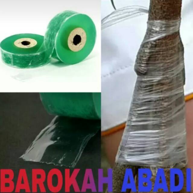 Grafting Tape Plastik Okulasi - Plastik Sambung Tunas 2 cm