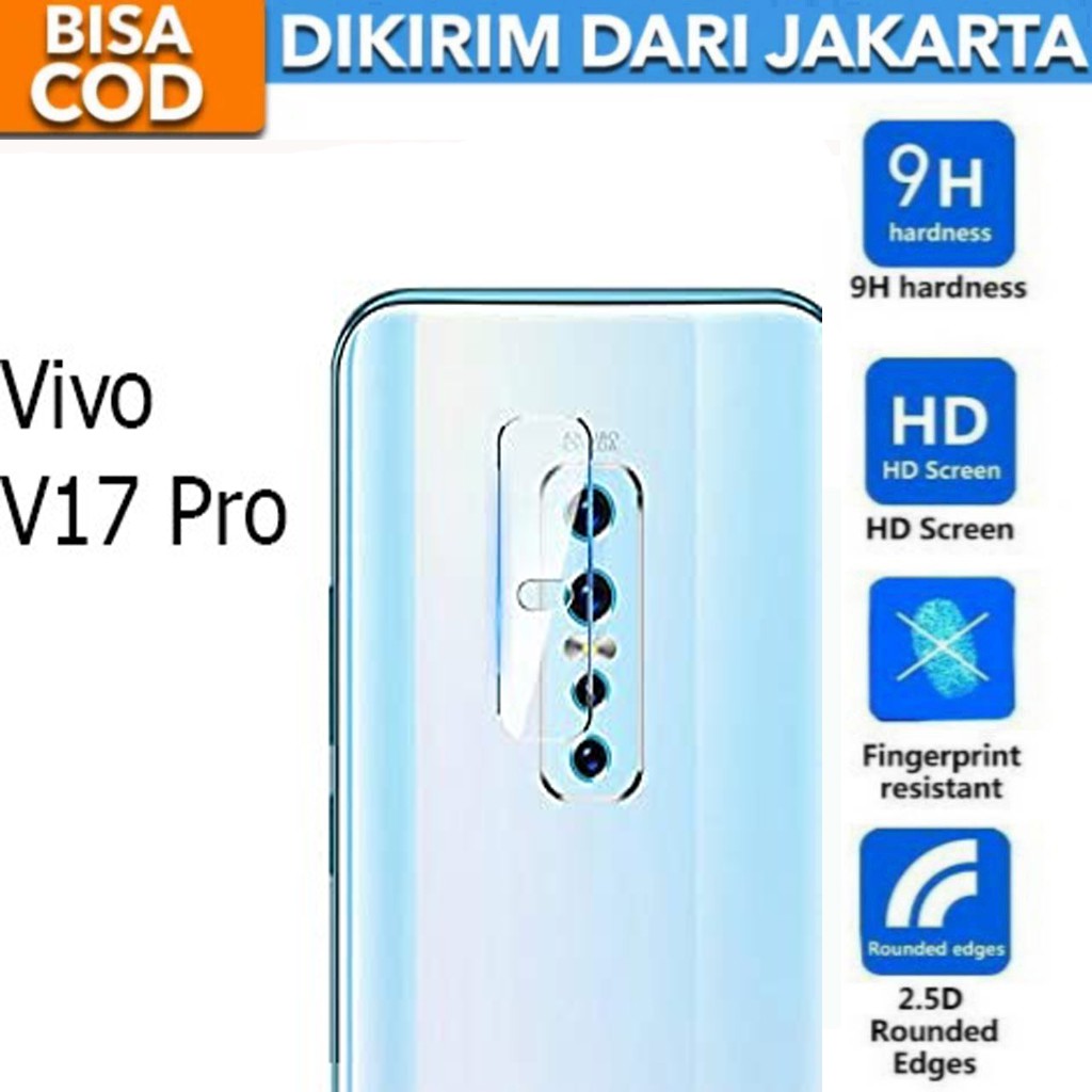 Tempered Glass Anti Gores Kaca Kamera Lens Protector for Vivo V17 Pro