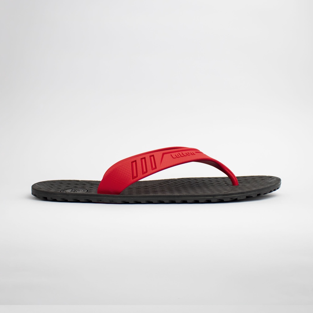 LUTTON - Sandal Jepit Pria Flip Flop Full Karet - SANDAL JAPIT RUBER