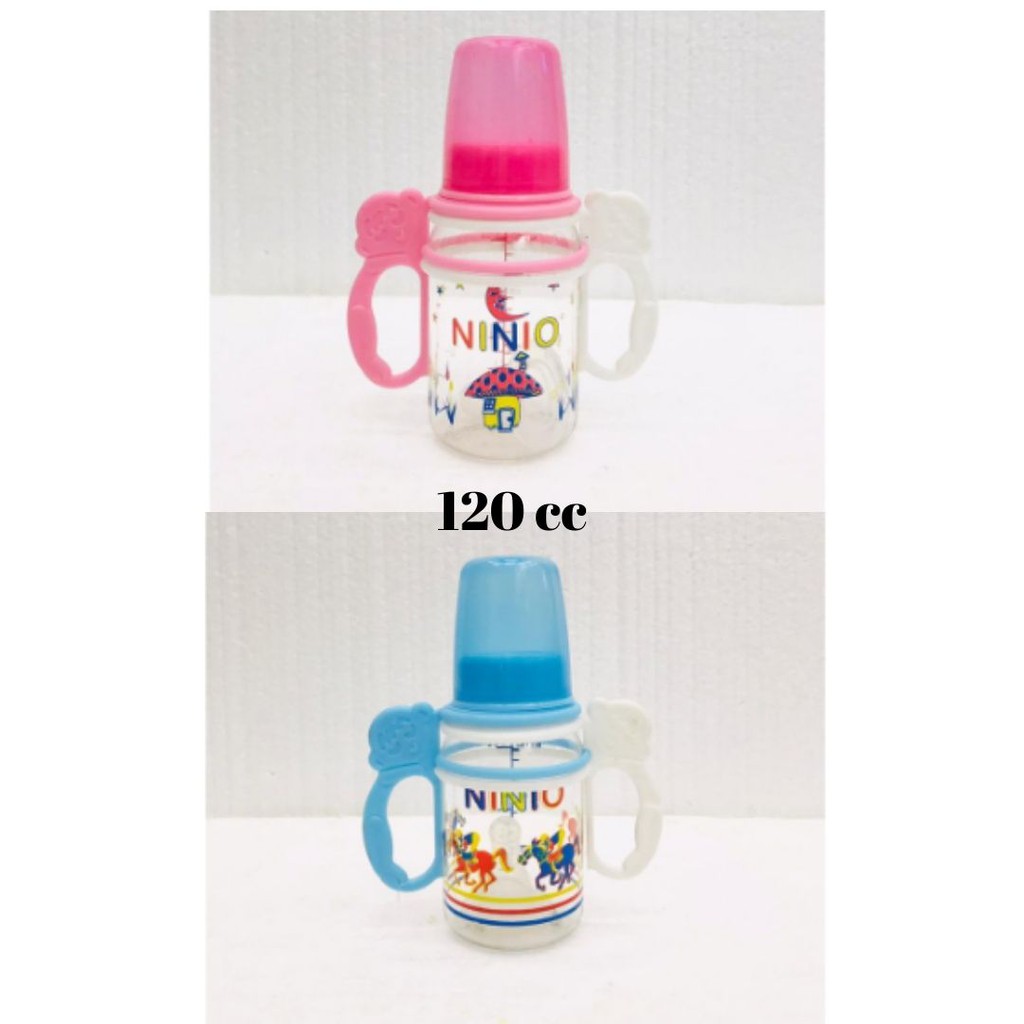 Botol Susu 3 in 1 3 Fungsi 3 Function Feeding Bottle With Handle Pegangan NINIO