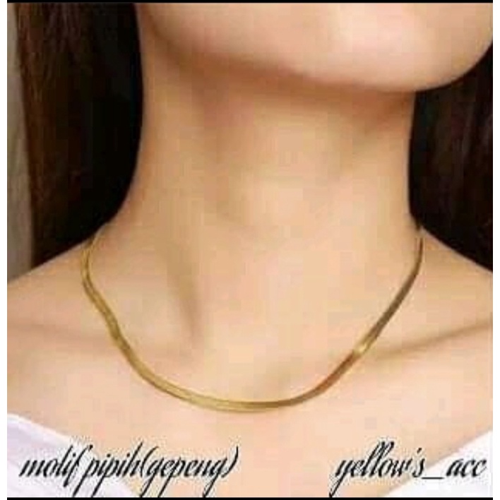 [PROMOSI KALUNG TITANIUM BUAT WANITA DAN PRIA TERLARIS KLAUNG TITANIUM ANTIKARAT