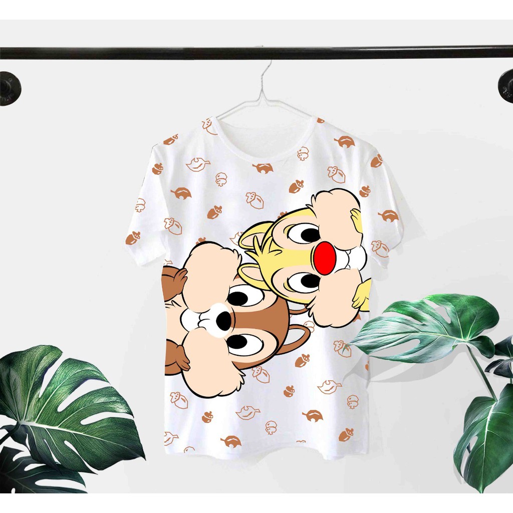 KAOS CEWE OVERSIZE TUPAI CHIP/ KAOS WANITA/ JUNPONSHOP