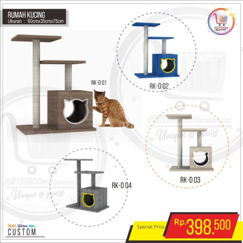 Rumah Kucing  Shopee Indonesia