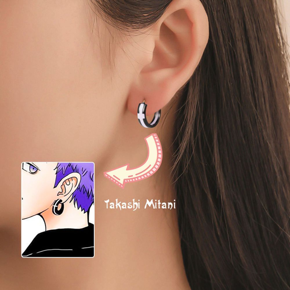 Needway  Unisex Anime Earrings Fashion Tokyo Revengers Anime Cosplay Props Women Saki Tetsuta Japanese Izana Acrylic Kurokawa Jewelry Accessories