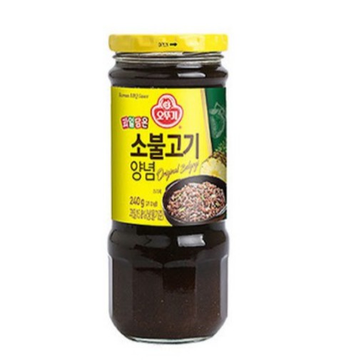 

Ottogi Bulgogi Meat Sauce & Kalbi BBQ Sauce Made In Korea 240gr