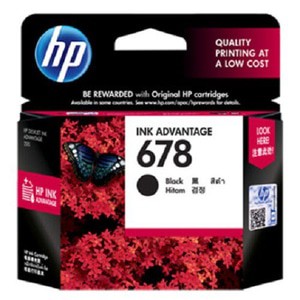 HP 678 BLACK ORIGINAL