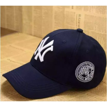 Topi Pria distro Topi Baseball New York Bordir Samping (COD)