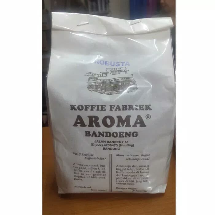 

201ggffg Kopi Aroma Robusta 500 Gr Koffie Fabriek Robusta Aroma Bandoeng - Giling Halus Ds20X11