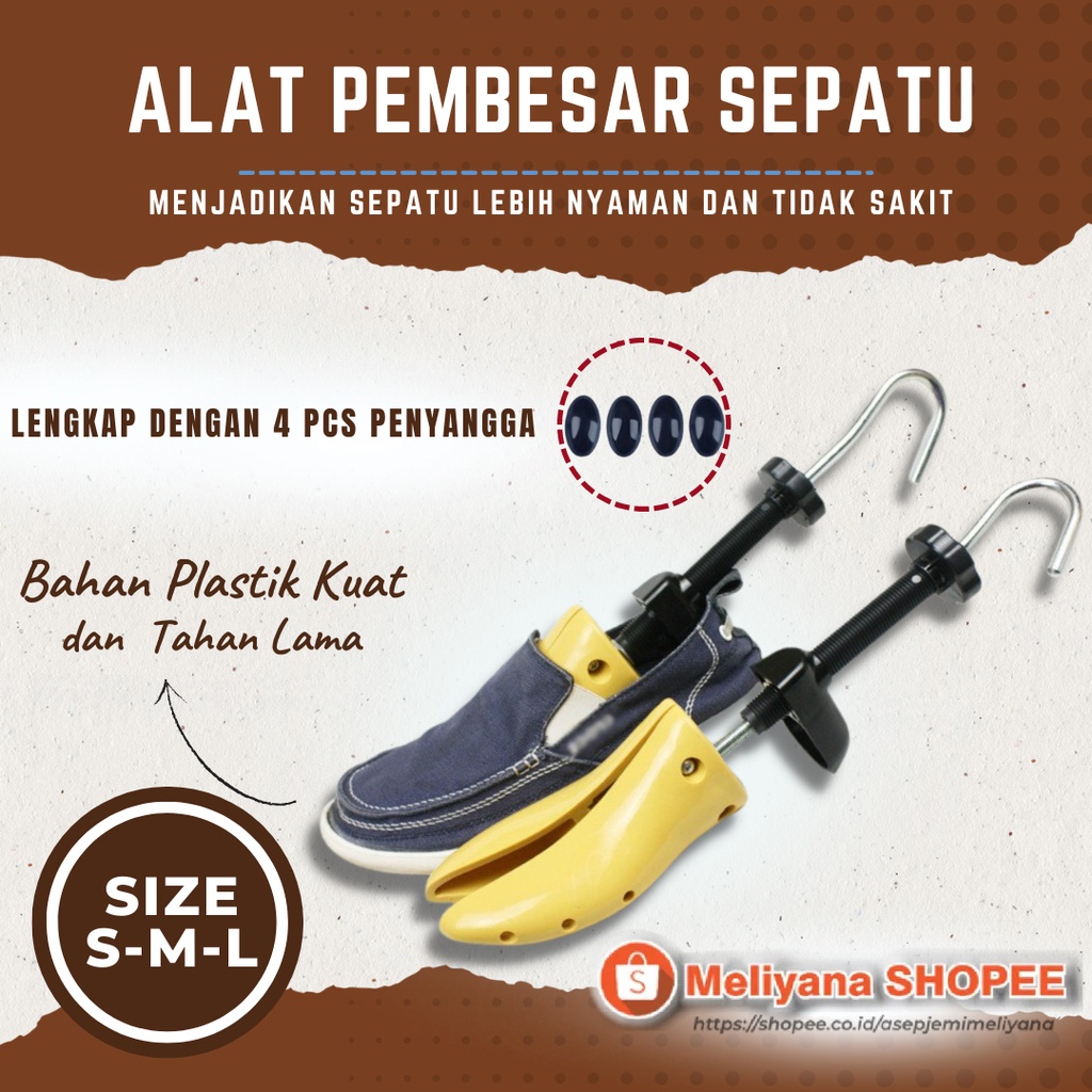 Shoe Expander Stretcher Alat Pembesar Pelebar Perenggang Sepatu