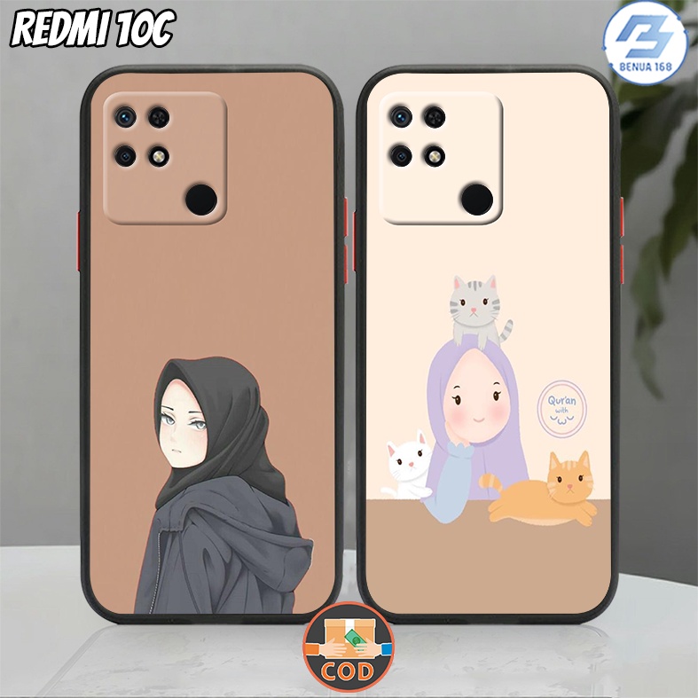 Benua Case - Case MUSLIMAH Xiaomi Redmi 10C  - Case Hp Redmi 10C - Kesing Hp Redmi 10C - Casing Hp R