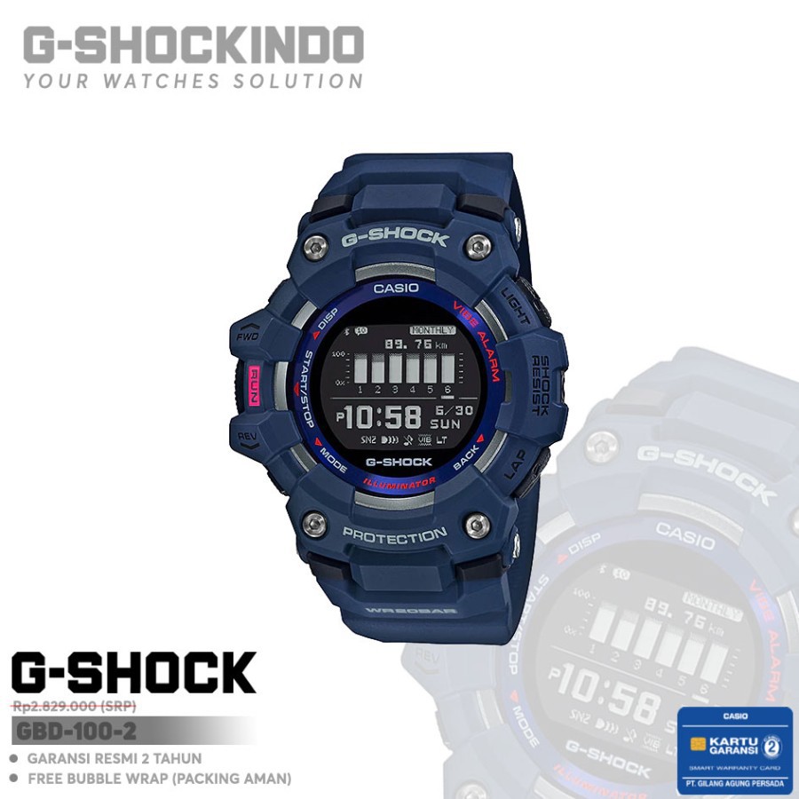 Casio G-Shock GBD-100-2 / GBD-100-2DR Original