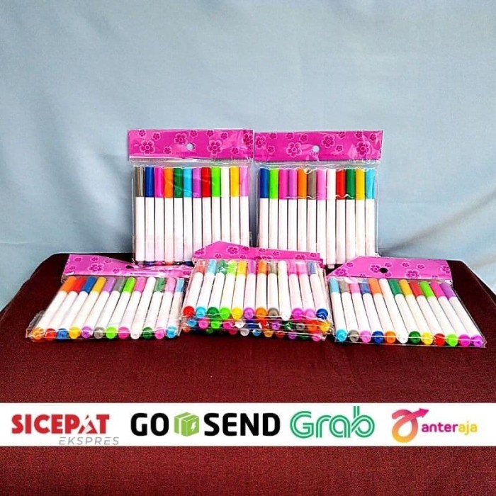 

Sketsagambar- Buku Gambar Refill Spidol 12 Warna Magic Book / 12Pcs Spidol Warna -Buku-Gambar-