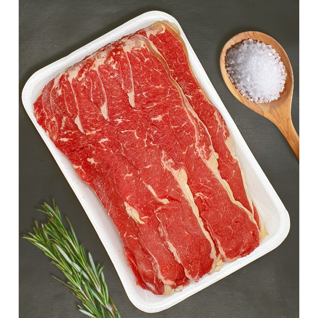 

Daging Sapi Import AUS Sirloin Slice - 500 GRAM - READY STOCK