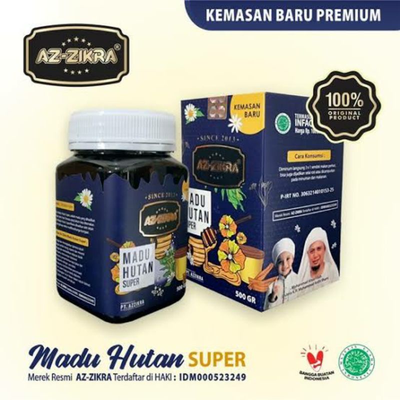 

MADU AZ-ZIKRA MADU HUTAN SUPER 500gr